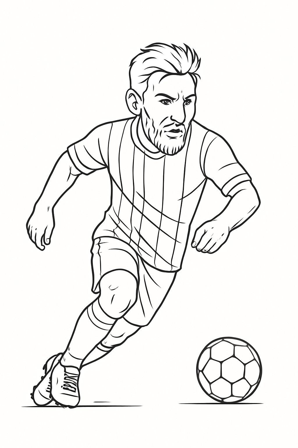 Messi trong trận đấu