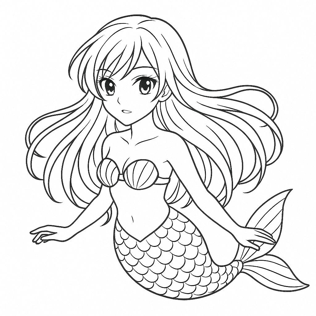 Nàng tiên cá anime