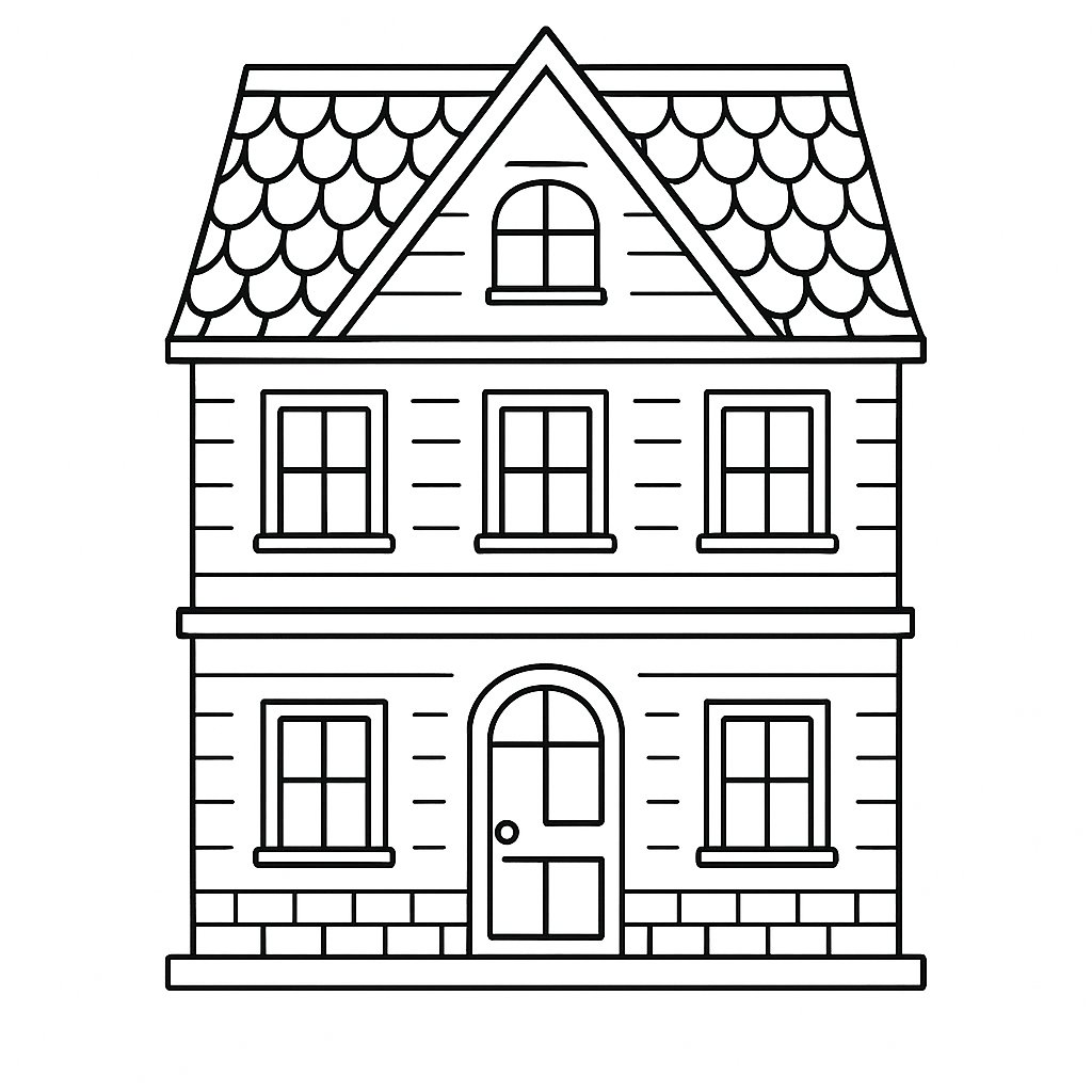 Ngôi nhà búp bê cổ điển