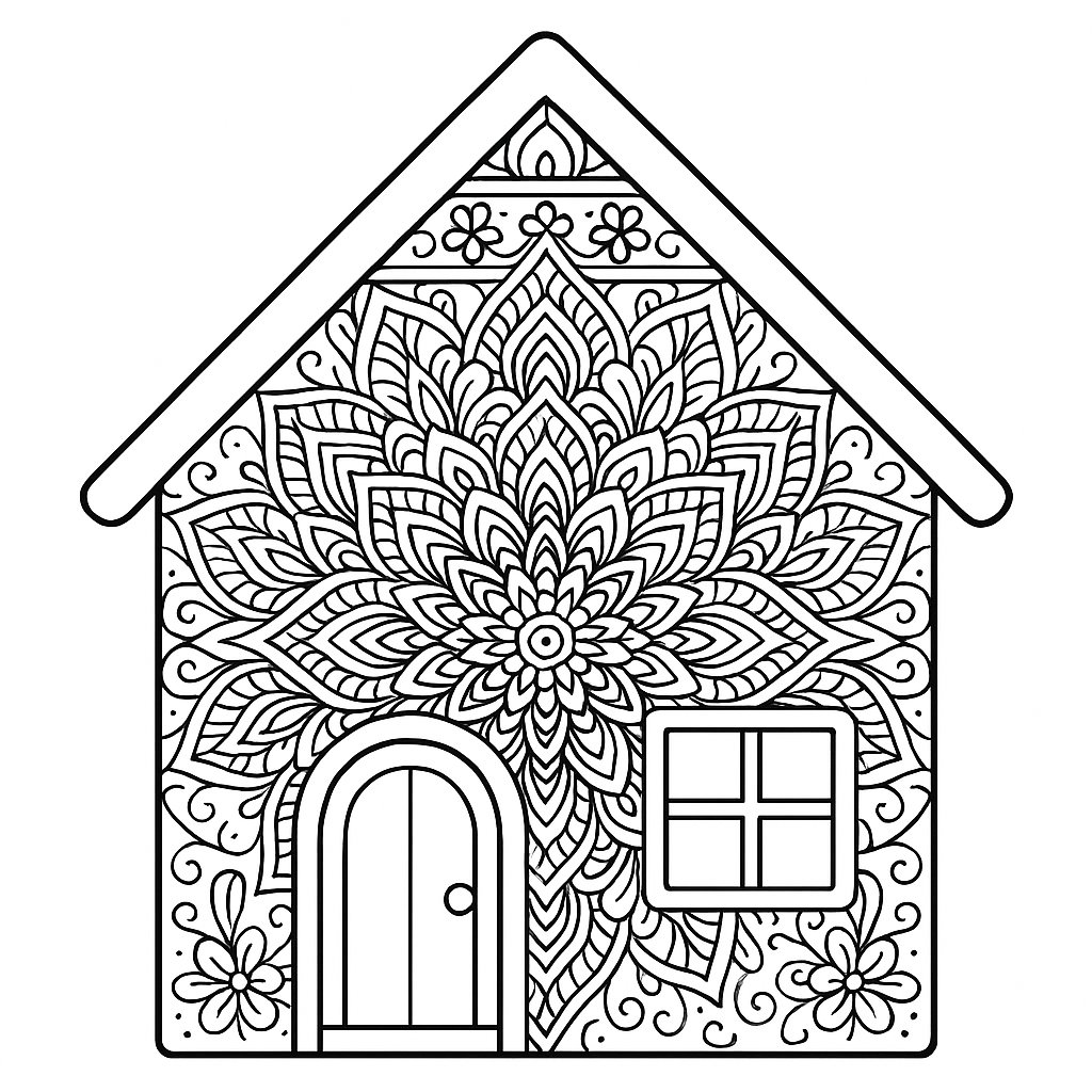 Ngôi nhà búp bê mandala