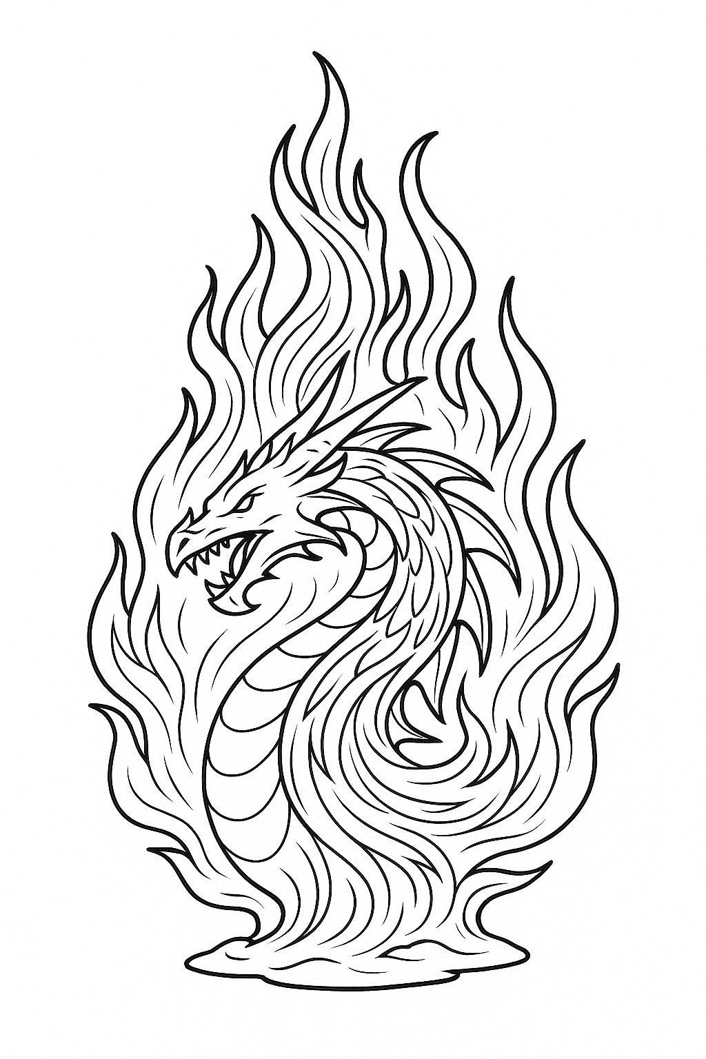 Ngọn lửa phong cách thần thoại