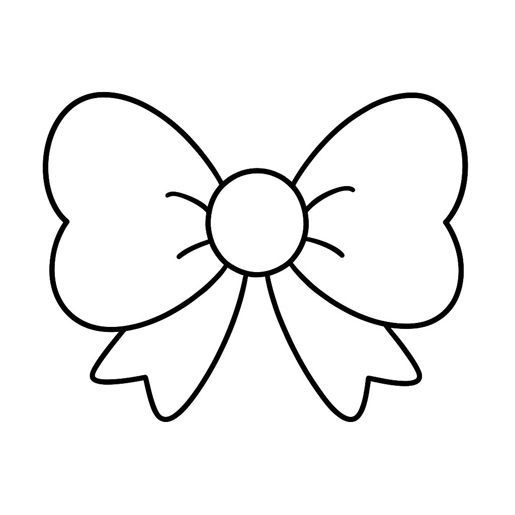 Nơ chibi đáng yêu