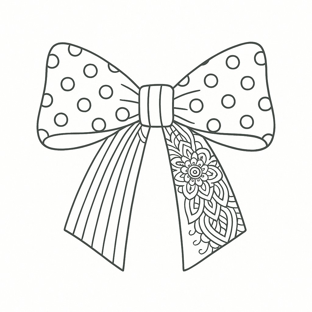 Nơ hoa văn cổ điển