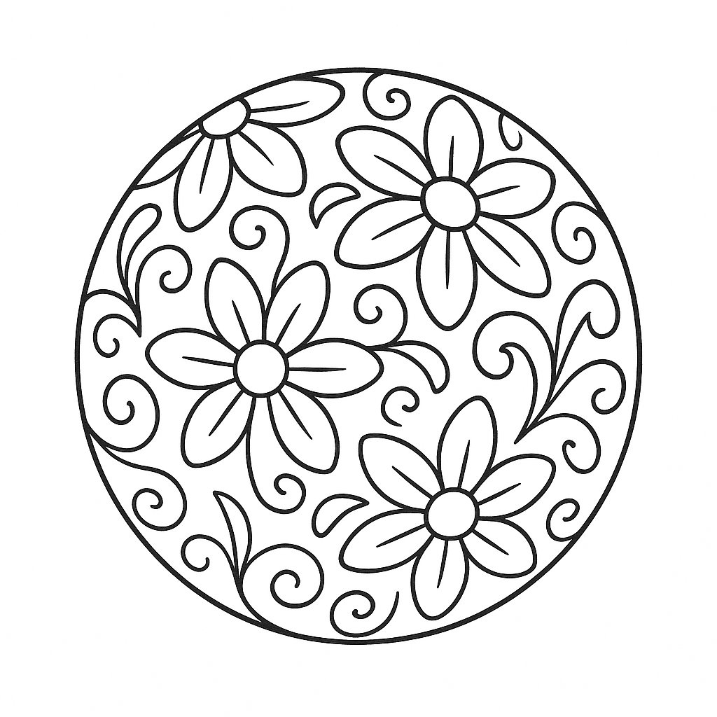 Quả bóng hoa văn