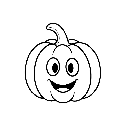 Tô màu quả bí ngô cho bé đẹp nhất 2025