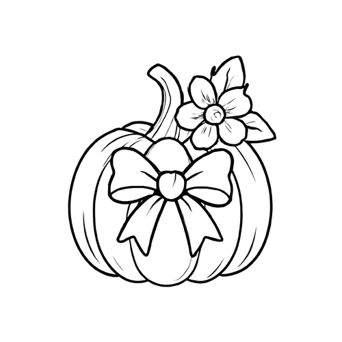 Tô màu quả bí ngô cho bé đẹp nhất 2025
