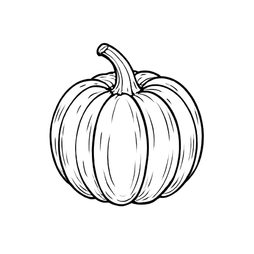 Tô màu quả bí ngô cho bé đẹp nhất 2025