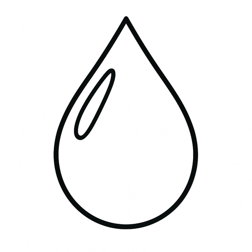 Tranh tô màu giọt nước cho bé 2025 - Hình PDF tải nhanh