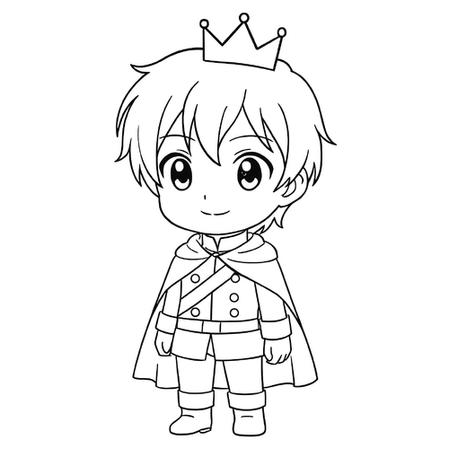 Tô màu hoàng tử cho bé đẹp nhất 2025