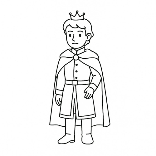 Tô màu hoàng tử cho bé đẹp nhất 2025