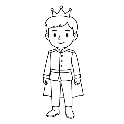 Tô màu hoàng tử cho bé đẹp nhất 2025