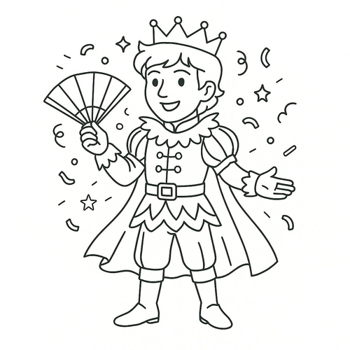 Tô màu hoàng tử cho bé đẹp nhất 2025