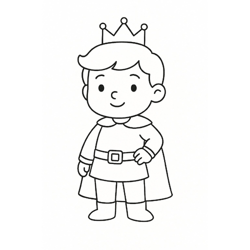 Tô màu hoàng tử cho bé đẹp nhất 2025