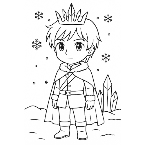 Tô màu hoàng tử cho bé đẹp nhất 2025