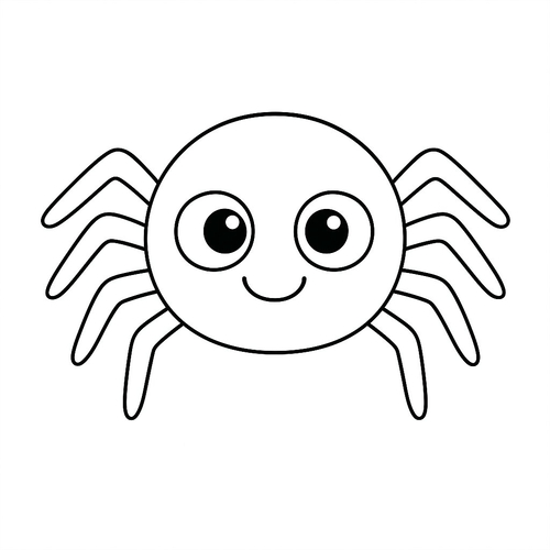 Tô màu con nhện cho bé đẹp nhất 2025 tải PDF