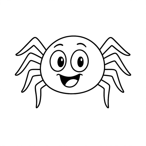 Tô màu con nhện cho bé đẹp nhất 2025 tải PDF