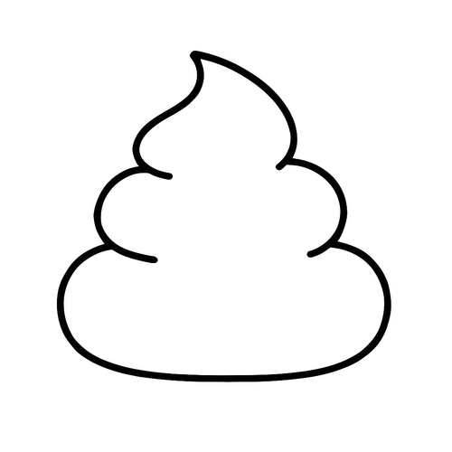 Tranh tô màu cục cứt cho bé 2025 - PDF tải nhanh