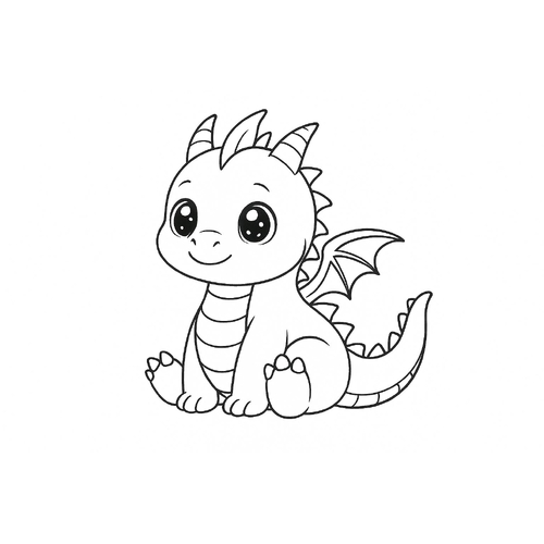 Rồng tô màu cho bé đẹp nhất 2025 dễ tải PDF