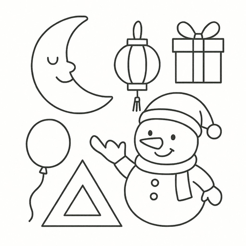 Tranh tô màu cho bé 6 tuổi 2025 | Tải PDF miễn phí