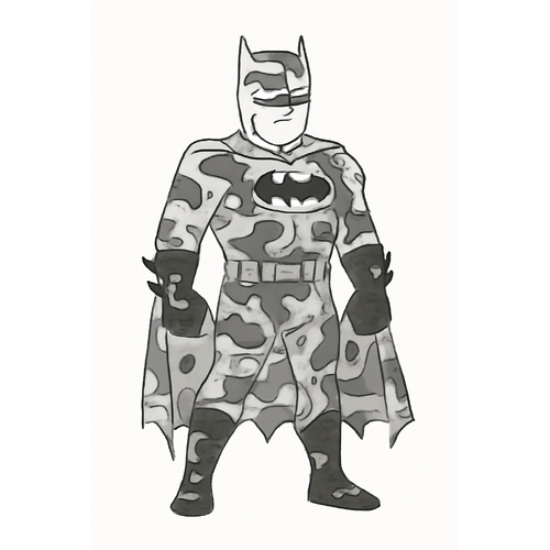 Tô màu người dơi cho bé 2025 - Hình PDF