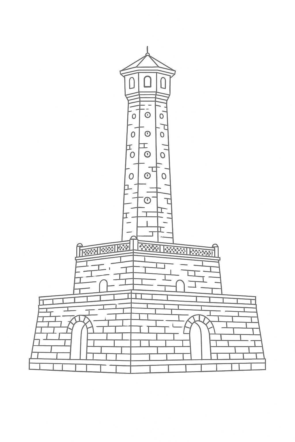 Cột Cờ Hà Nội Cổ Điển