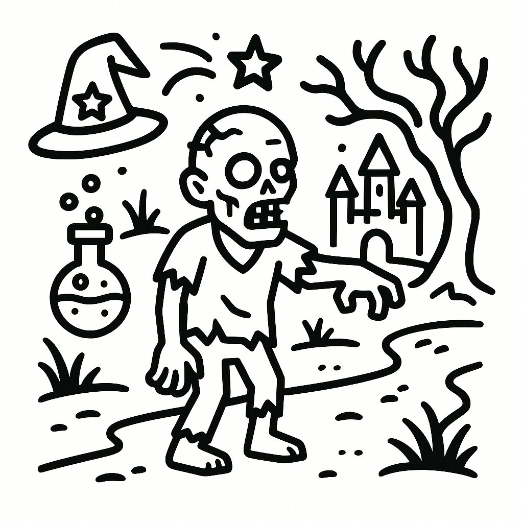 Tranh tô màu Plants vs Zombies 2 cho bé 2025 – PDF