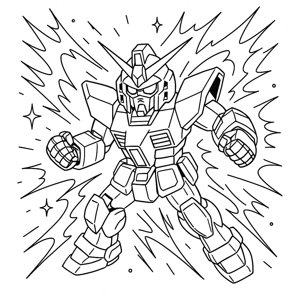 Phong cách Gundam chiến binh vũ trụ