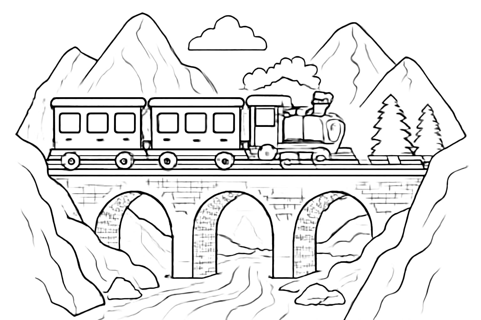 Tàu hỏa đường núi