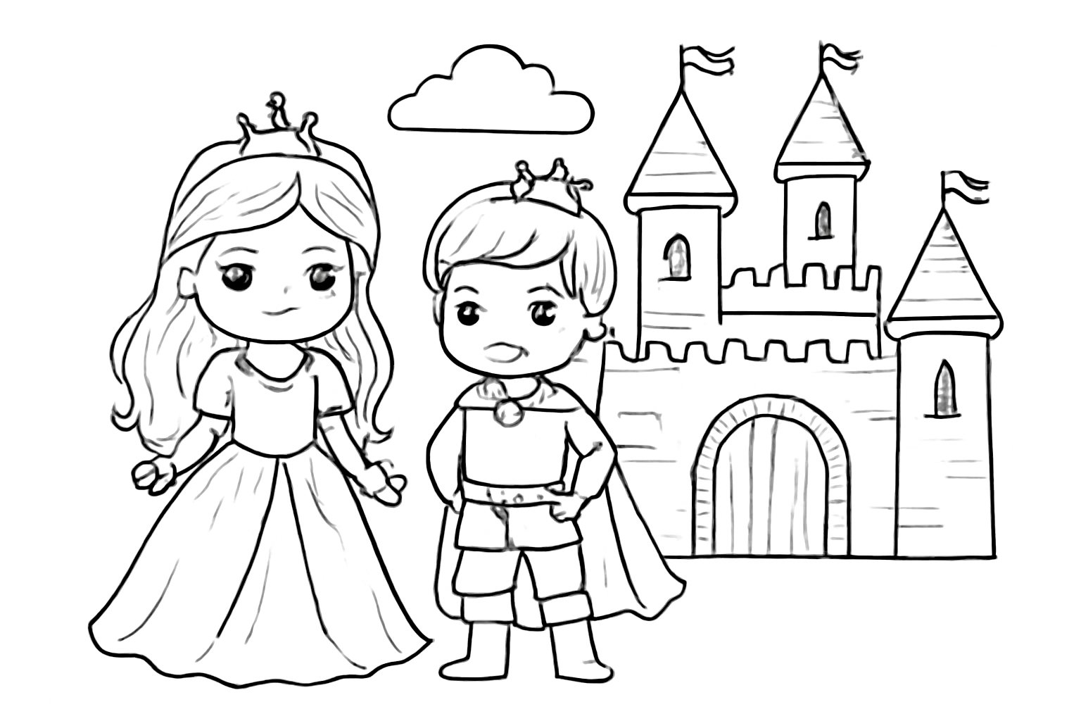 Tranh vẽ nhân vật cổ tích