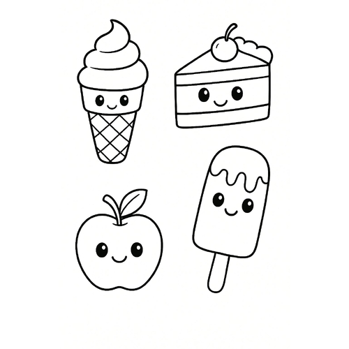 Hình Tô Màu Cho Bé 2 3 Tuổi - Đơn giản - dễ thương giúp bé phát triển sáng tạo