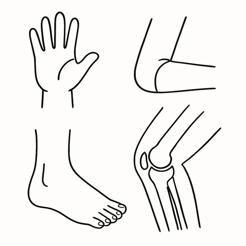 Tranh Tô Màu Các Bộ Phận Trên Cơ Thể Cho Bé Năm 2025