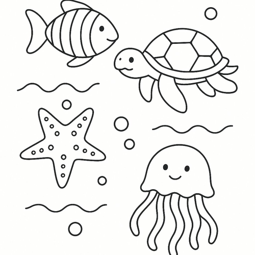 Giấy Tô Màu Cho Bé - Tranh Tô Màu Năm 2025