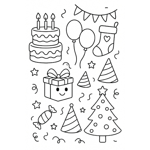 Giấy Tô Màu Cho Bé - Tranh Tô Màu Năm 2025