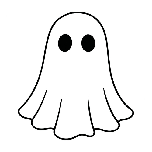 Tranh Tô Màu Con Ma Cho Bé - Sáng Tạo Năm 2025