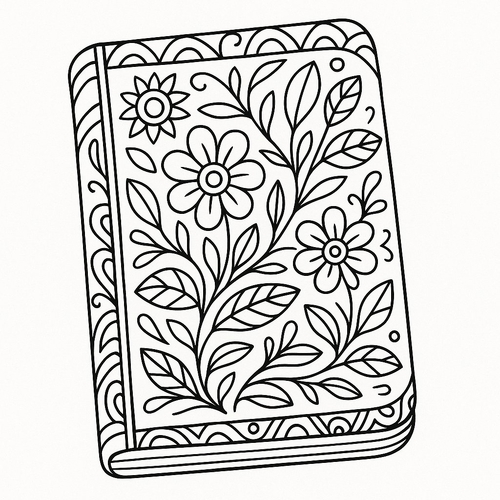 Tranh tô màu quyển vở cho bé 2025 – Tải PDF miễn phí