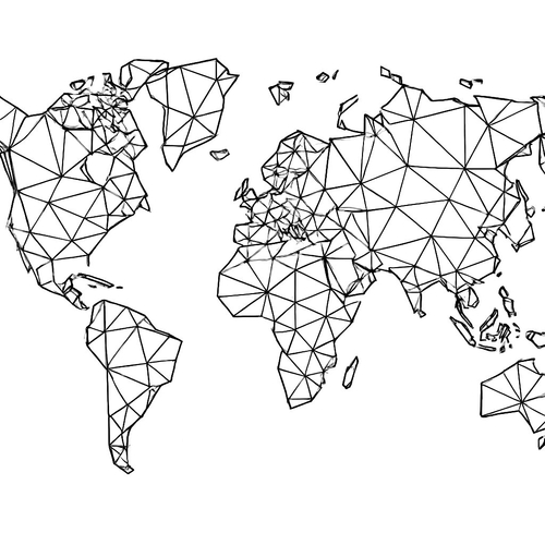 Tô màu bản đồ thế giới cho bé 2025 - Tranh &amp; PDF miễn phí