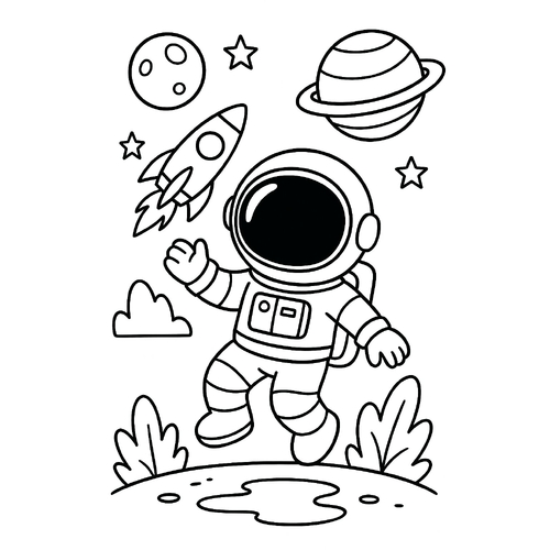 Tô màu cho trẻ em 2025 - Tranh &amp; PDF miễn phí cho bé