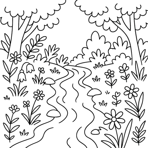 Sách tô màu khu vườn bí mật cho bé 2025 –