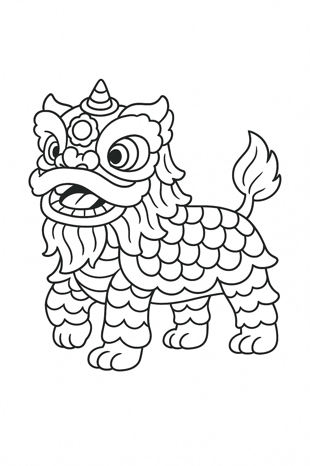 Lân truyền thống