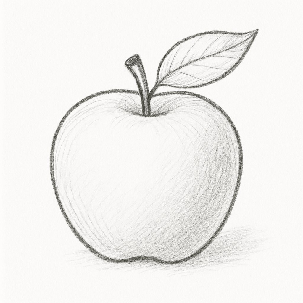 Phong cách bút chì tự nhiên