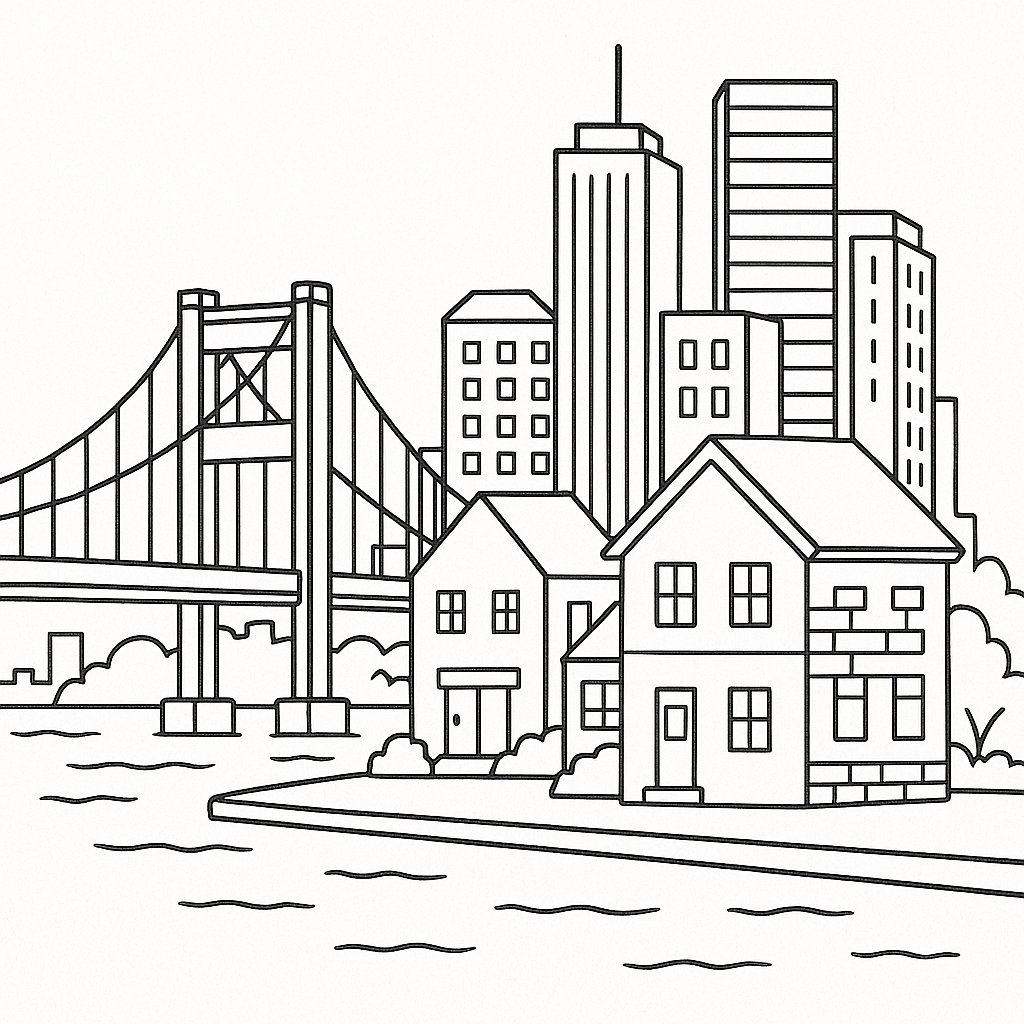 Tranh tô màu trẻ em cho bé 2025 - PDF tải về