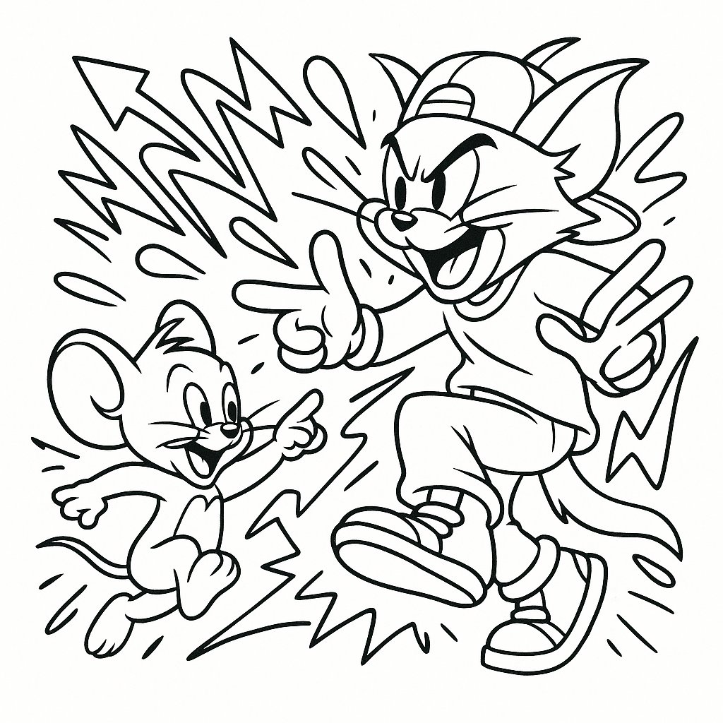 Tom và Jerry đường phố