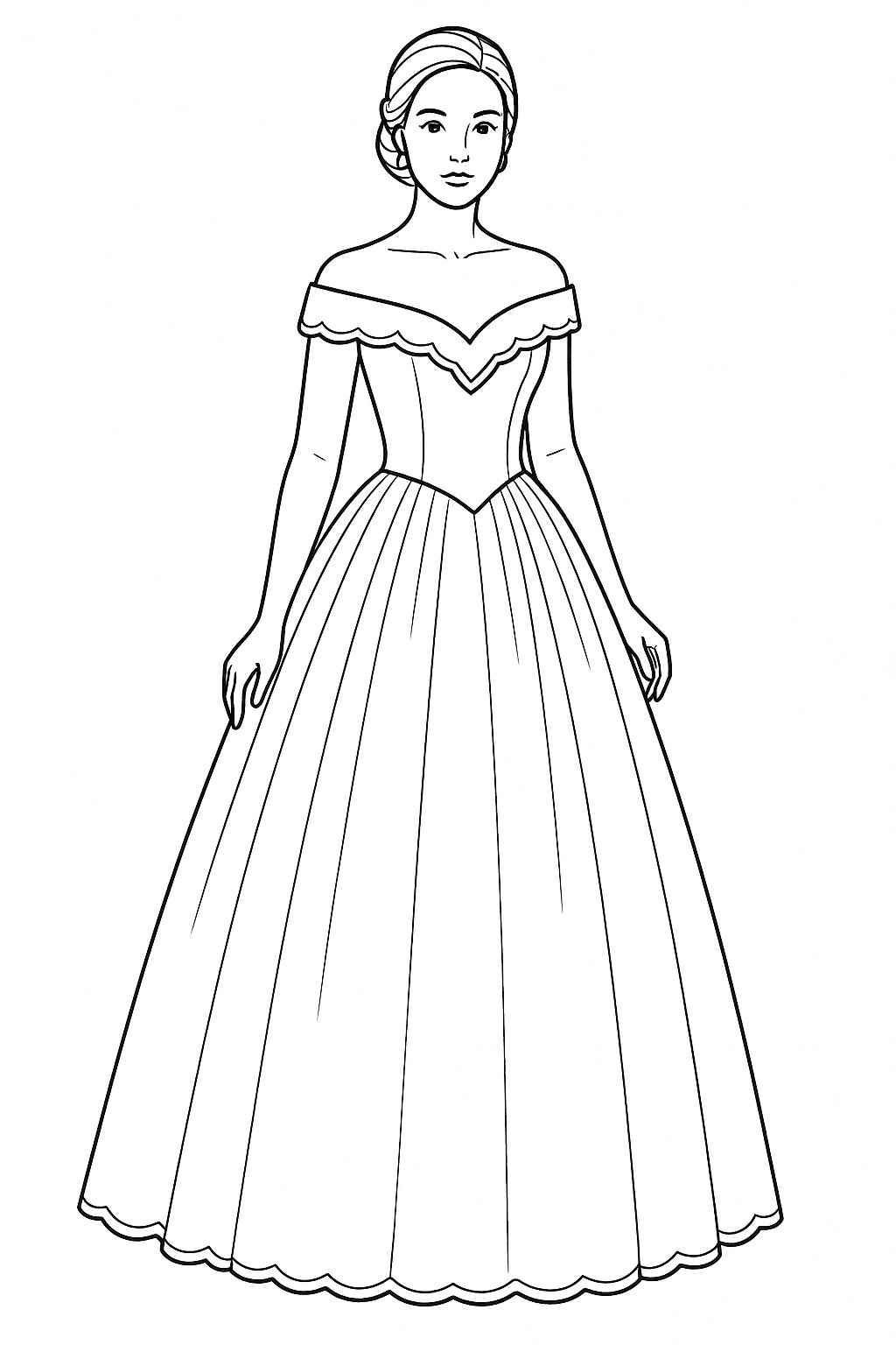 Váy dạ hội cổ điển