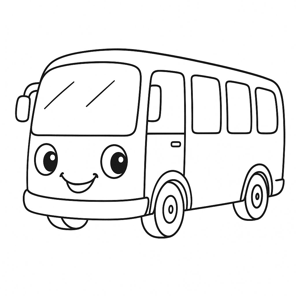 Xe buýt phong cách hoạt hình