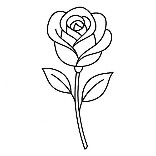 Tranh tô màu hoa hồng đẹp cho bé 2025 | Tải PDF