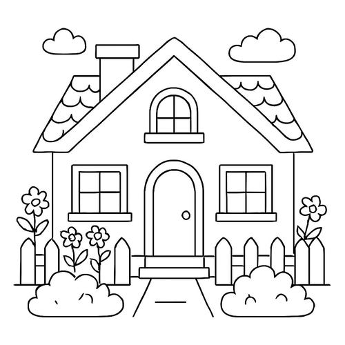 Hình Cho Bé Tập Tô Màu 2025 - Tranh Tô Màu Cho Bé Vui Học