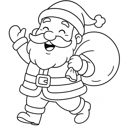 Giáng Sinh Tranh Tô Màu Noel Cho Bé 2025 -  Miễn Phí