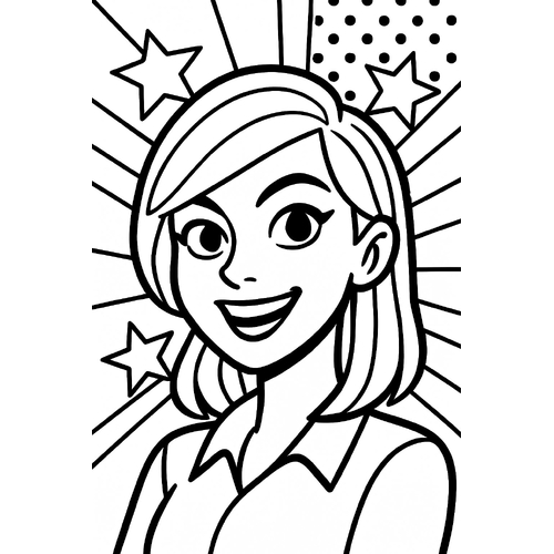 Tranh tô màu lá sen cho bé 2025