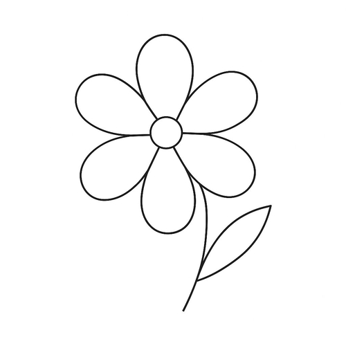 Tranh tô màu hoa hướng dương đẹp cho bé 2025 – tải PDF