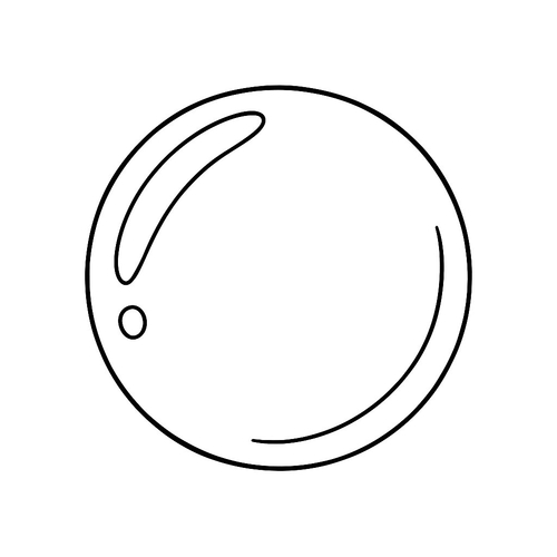 Tranh tô màu quả bóng tô màu cho bé 2025